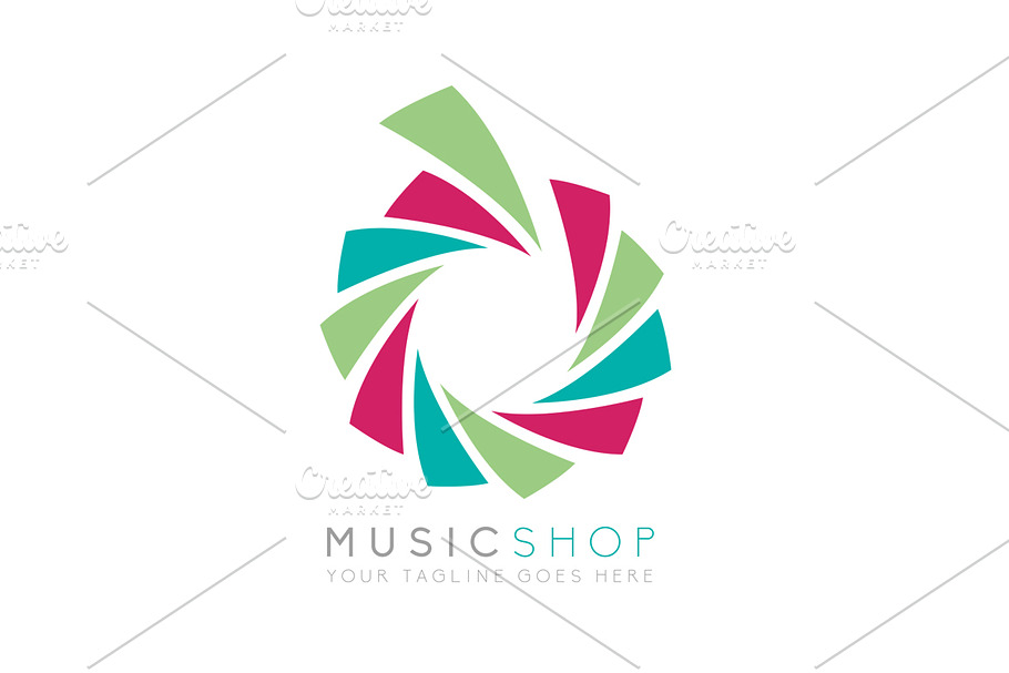 Music Shop (Logo Template) in Logo Templates - product preview 8