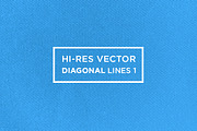 Hi-Res Vector Diagonal Lines 1