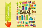 Set Of City Infographics