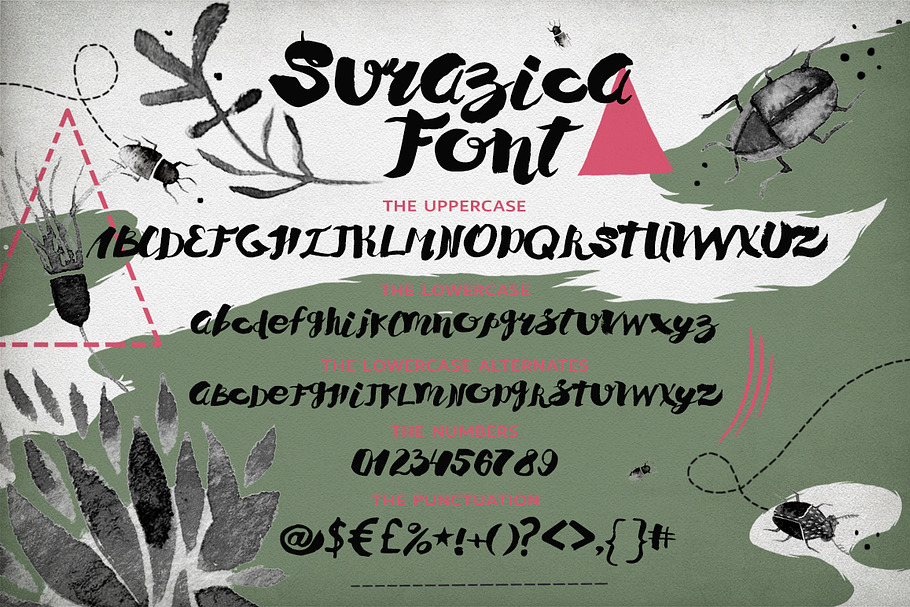Surazica Font+4 Design in Blackletter Fonts - product preview 8