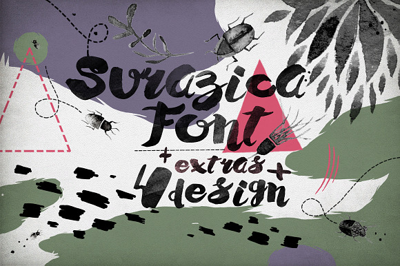 Surazica Font+4 Design in Blackletter Fonts - product preview 3
