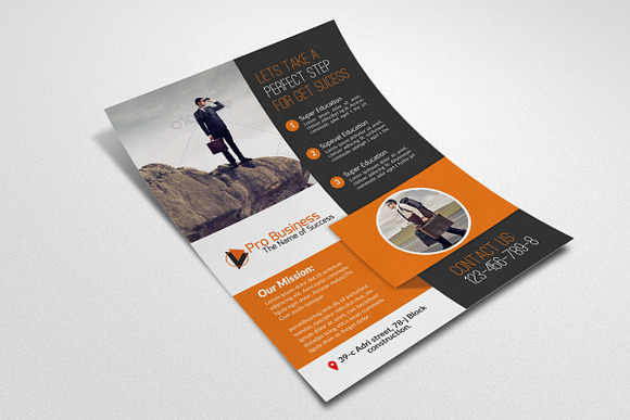 Public Relations Company Flyer in Flyer Templates - product preview 1