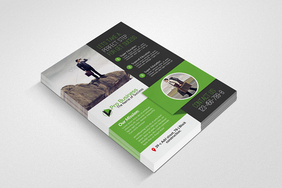 Public Relations Company Flyer in Flyer Templates - product preview 2