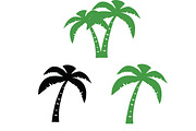 Silhouette Palm Tree Collection
