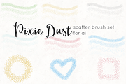 pixie dust scatter brushes