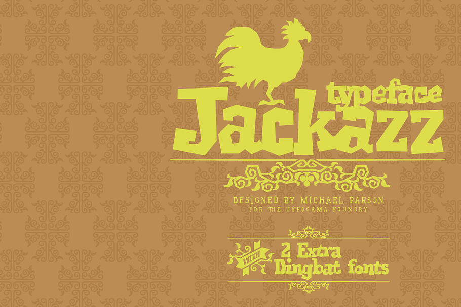 Jackazz typeface in Display Fonts - product preview 8