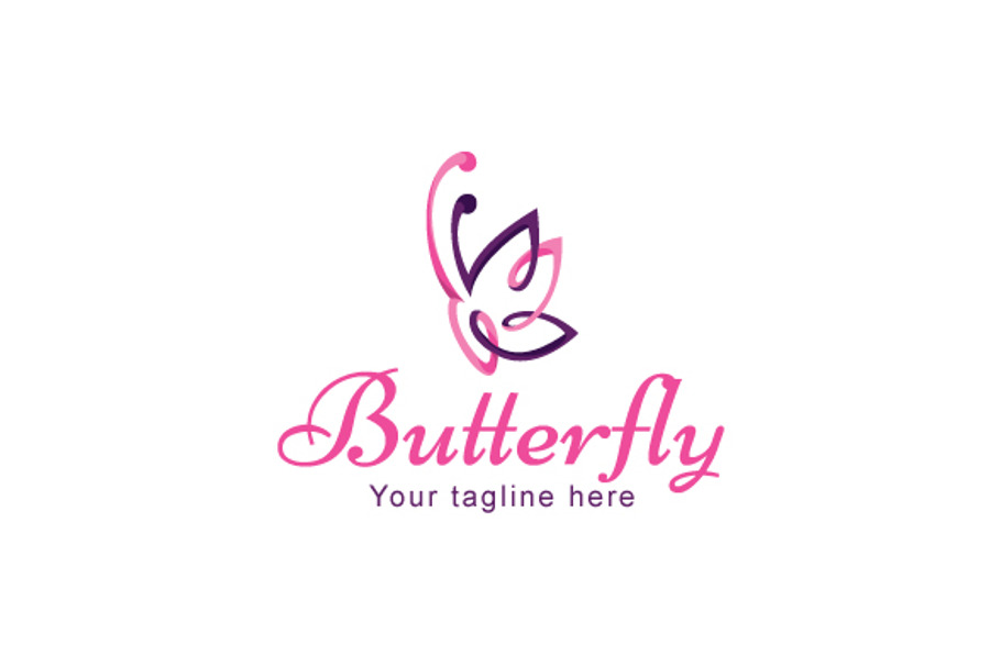 Butterfly - Beautiful Insect Logo in Logo Templates - product preview 8