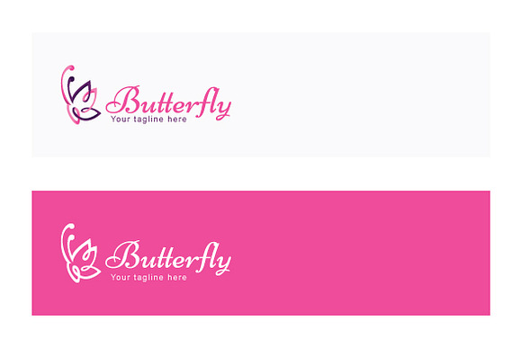 Butterfly - Beautiful Insect Logo in Logo Templates - product preview 1