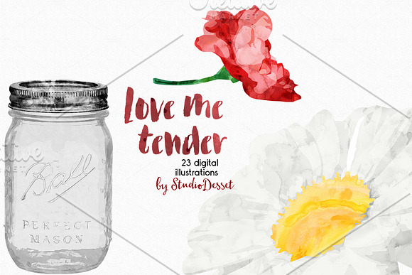 Love Me Tender - 23 illustrations in Illustrations - product preview 3