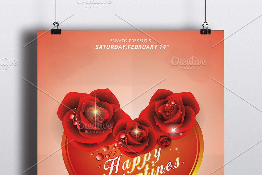 Valentine Special Party Flyer in Flyer Templates - product preview 8