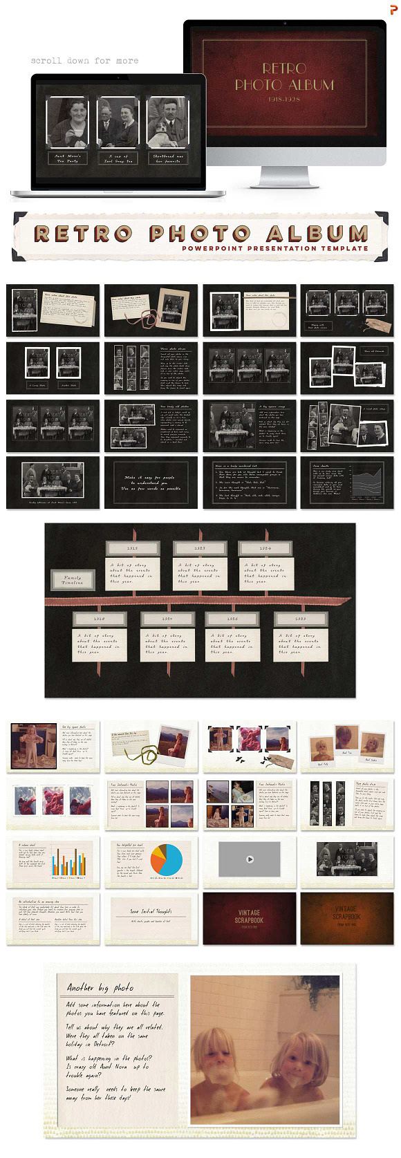 Scrapbook Memories PPT Bundle in PowerPoint Templates - product preview 2