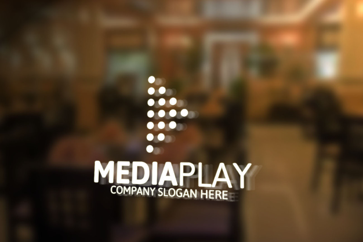 Media Play Logo in Logo Templates - product preview 8