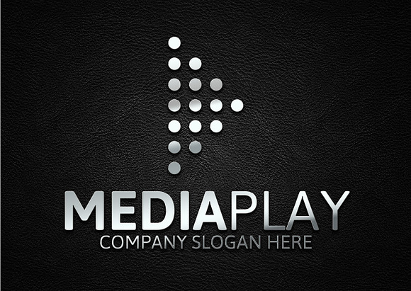 Media Play Logo in Logo Templates - product preview 1