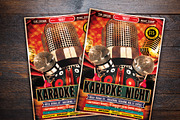 Karaoke Night Music Flyer