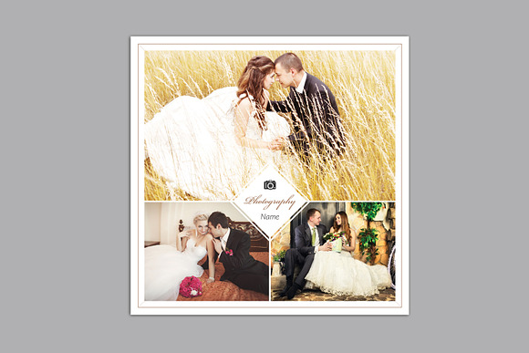 Photographer Gift Certificate-V03 in Card Templates - product preview 3