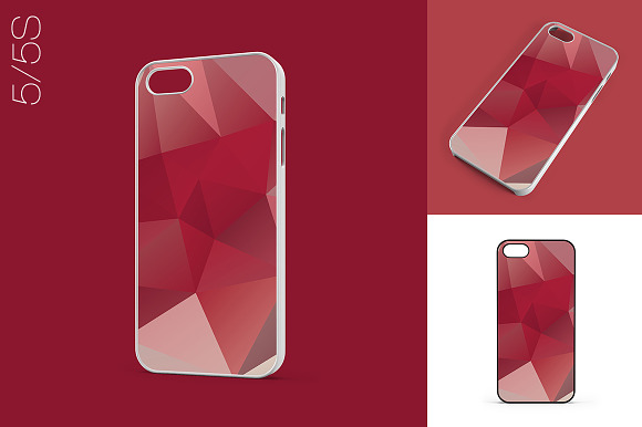Phone Bundle - 2d Printing Cases in Product Mockups - product preview 2