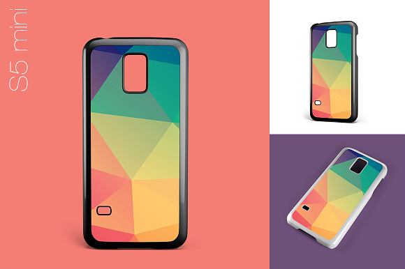 Phone Bundle - 2d Printing Cases in Product Mockups - product preview 14