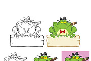 Mobster Frog Collection