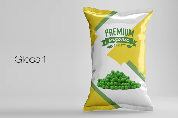 Food Bag - Mock-up in Product Mockups - product preview 2