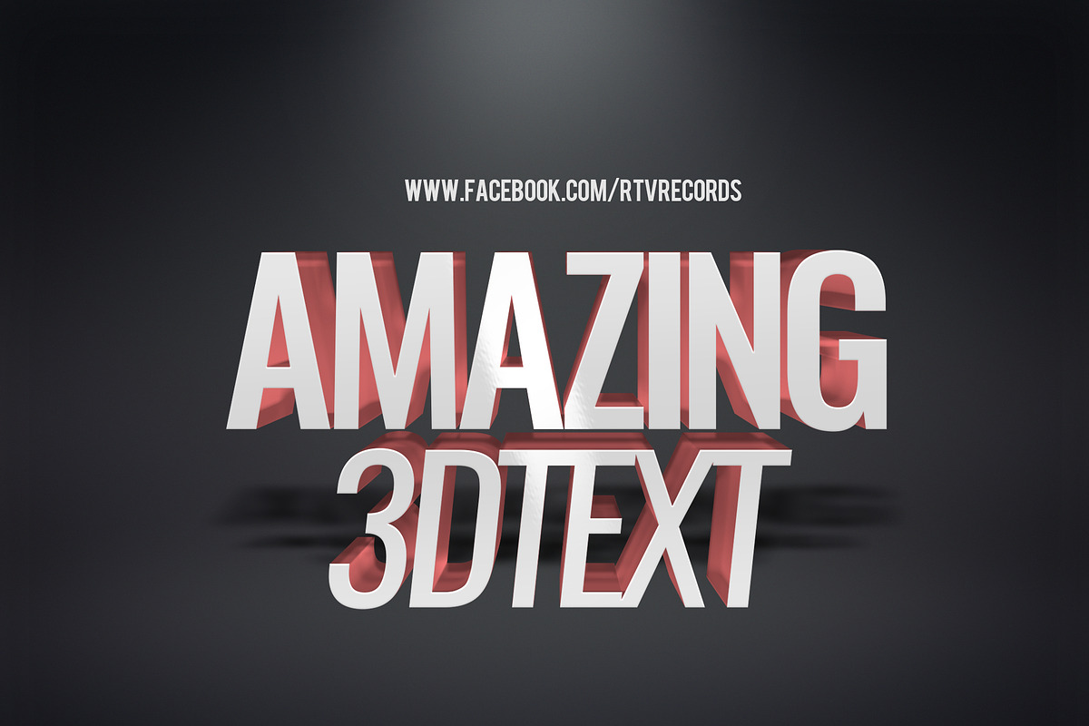 3D Text - Template in Photoshop Layer Styles - product preview 8