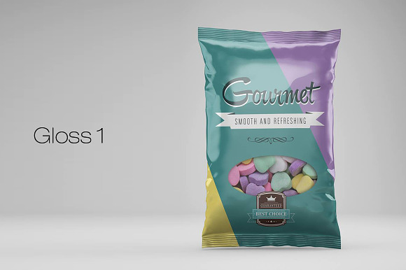 Snack Bag - Mock-Up in Product Mockups - product preview 2