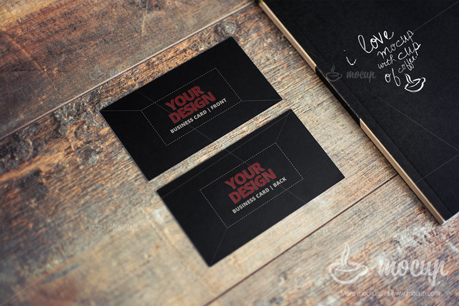 PSD Mockup Business Card CI 2 “C” in Print Mockups - product preview 8