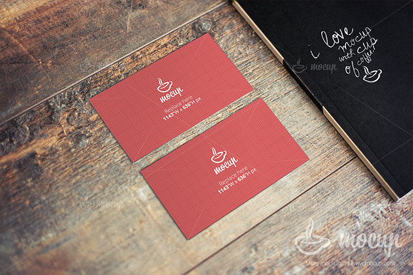 PSD Mockup Business Card CI 2 “C” in Print Mockups - product preview 2
