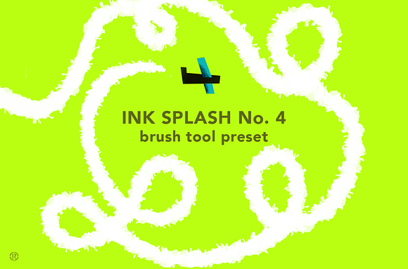 Ink Splash - 6 Images and Brushes in Photoshop Brushes - product preview 3