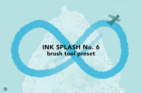 Ink Splash - 6 Images and Brushes in Photoshop Brushes - product preview 5