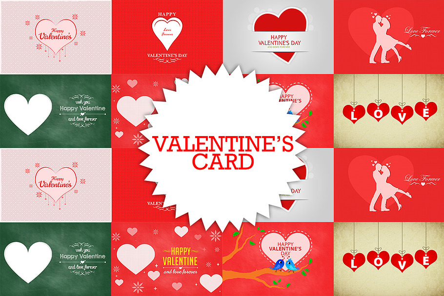 Valentine's Day Cards in Card Templates - product preview 8