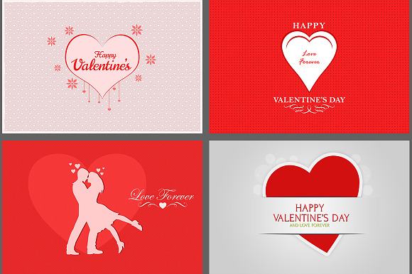 Valentine's Day Cards in Card Templates - product preview 1