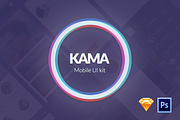 Kama - Mobile UI Kit