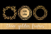 3 Magic Golden Frames