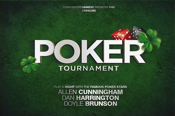 Poker - Flyer Template in Flyer Templates - product preview 1