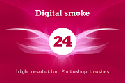 Digital smoke brush pack