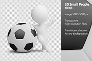 3D Small People - Big Ball