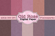 Old Rose Digital Paper