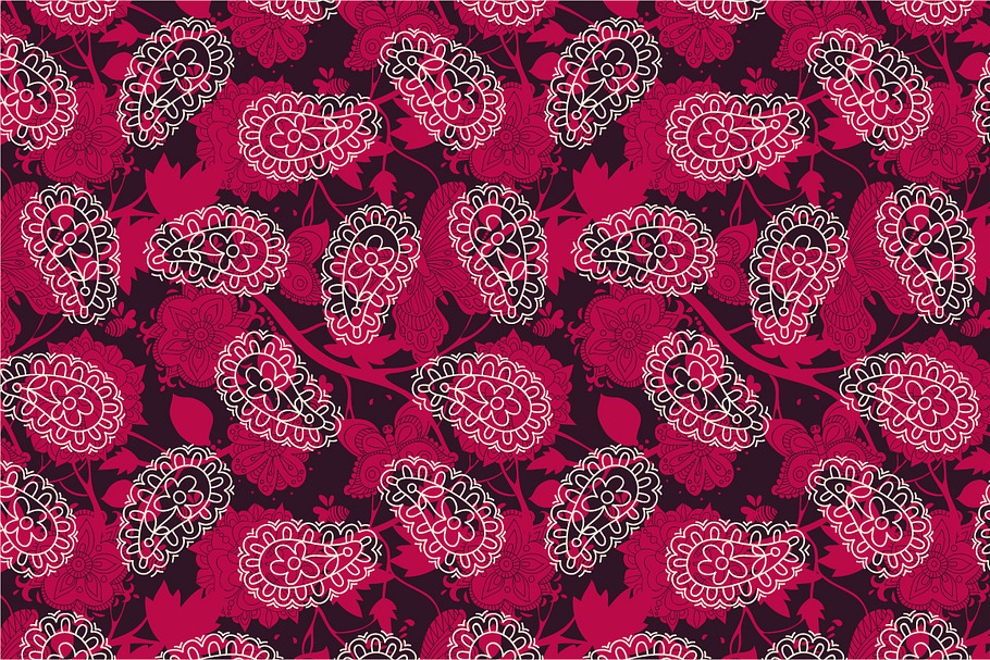 3 Paisley Patterns in Patterns - product preview 8