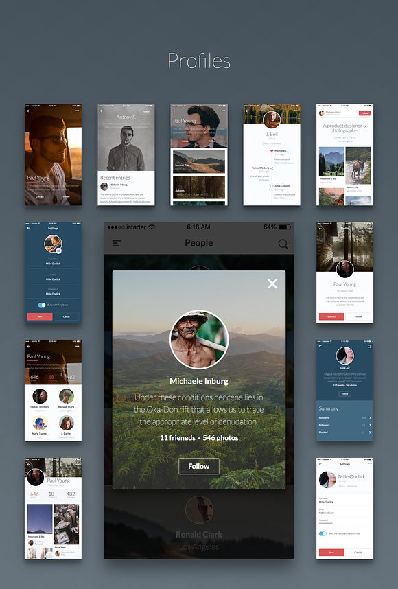 Kama - Mobile UI Kit in UI Kits and Libraries - product preview 5