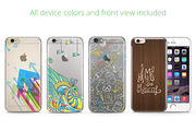 iPhone 6-6S TPU Case UV Print Mockup