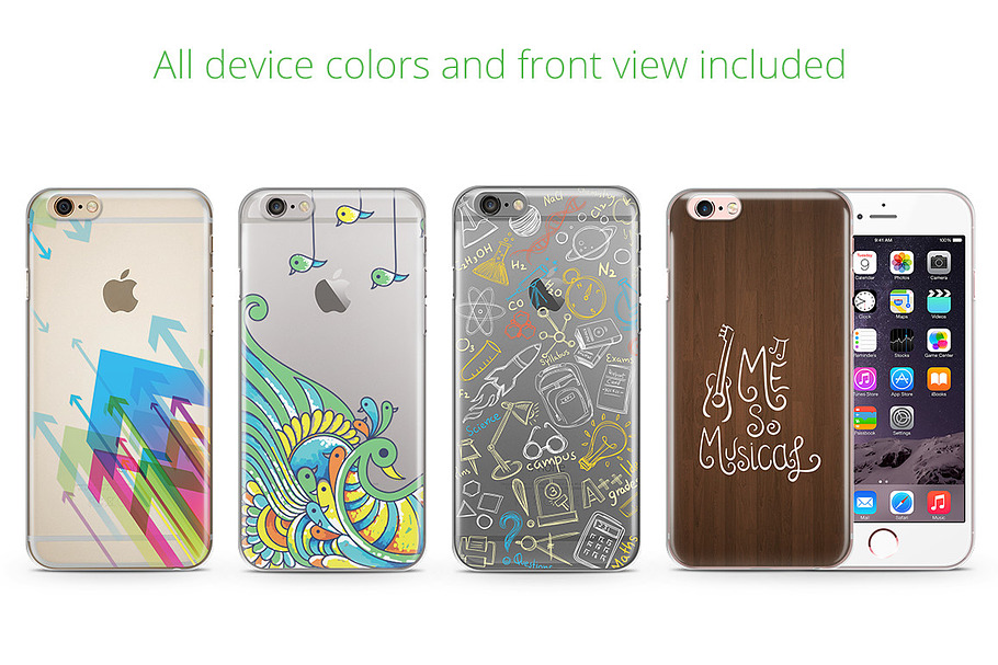 iPhone 6-6S TPU Case UV Print Mockup in Product Mockups - product preview 8