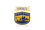 Concrete Jungle Construction Logo