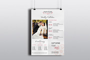 Wedding Photography Pricing -V176