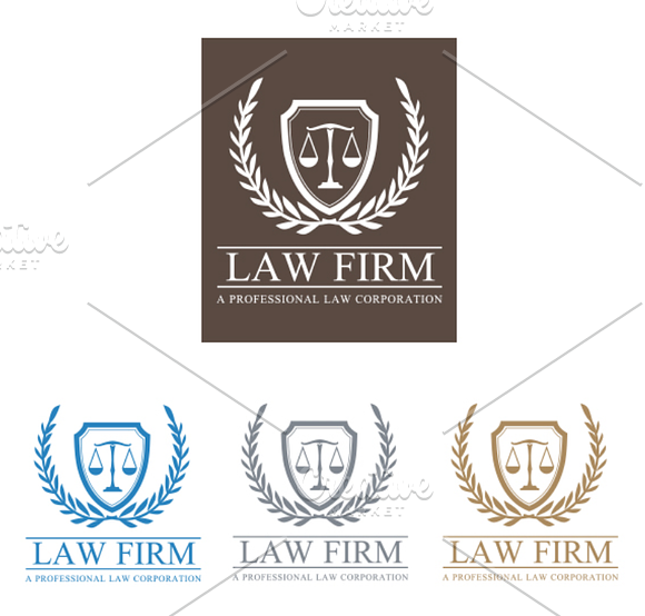 Law Firm in Logo Templates - product preview 3