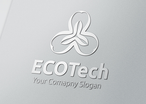Eco Tech in Logo Templates - product preview 2