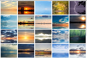 20 - Gorgeous Sky & Waters Overlays