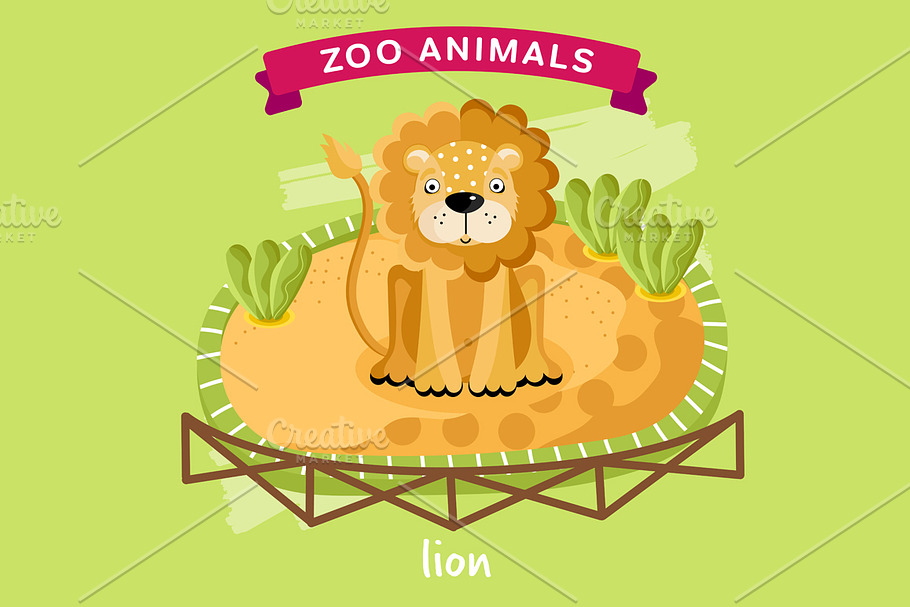 Zoo Animal, Lion