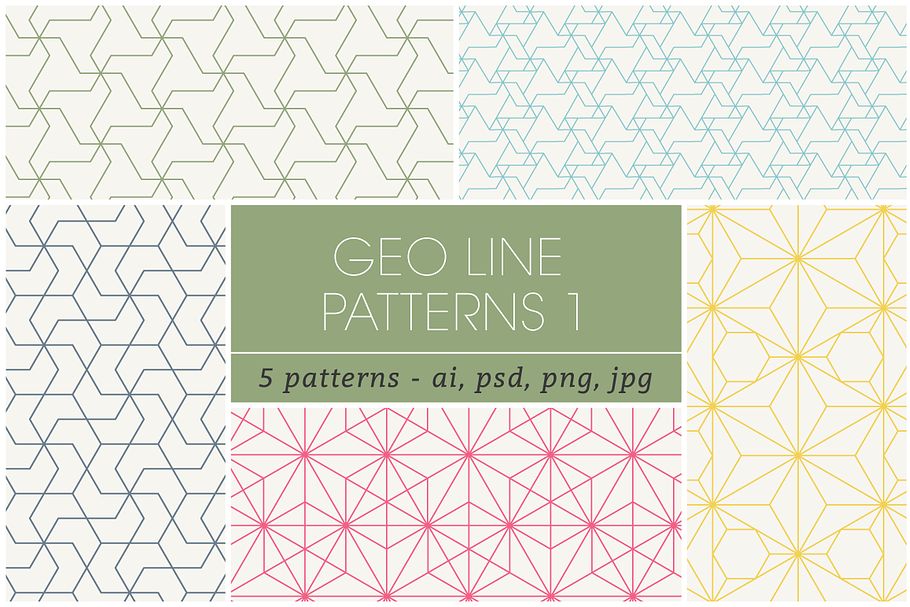 Geometric Line Patterns 1