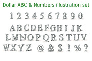 Dollar ABC & Numbers Set