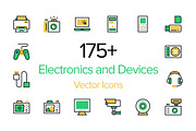175+ Electronics Vector Icons